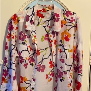 Old navy classy flower button shirt XL